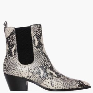 Paige Snakeskin Bootie